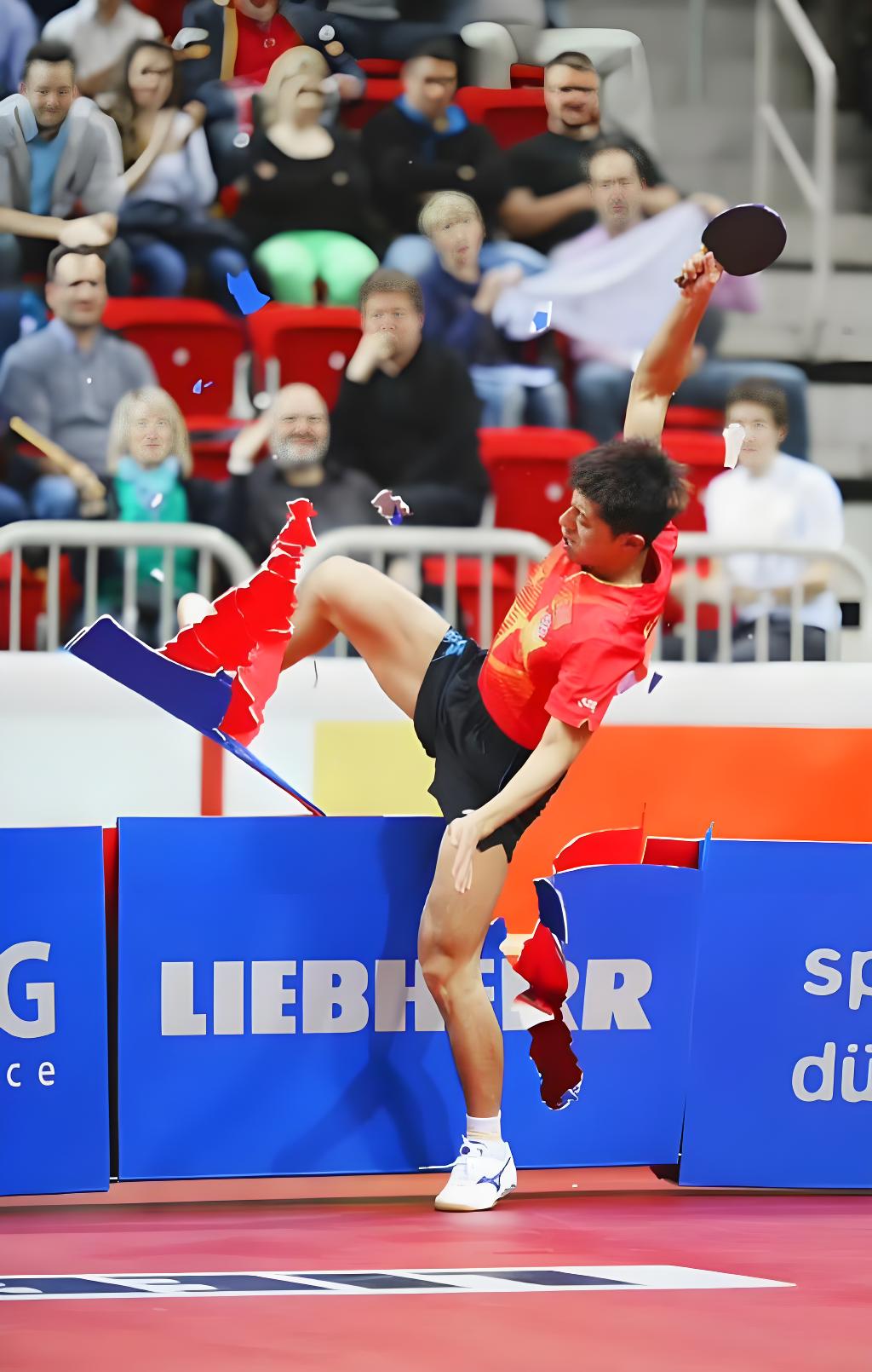 包含比利时乒乓球队鏖战奥地利乒乓球队，张继科关键制胜的词条